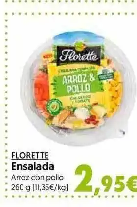 Hiper Usera Florette ensalada arroz con pollo oferta