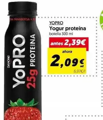Hiper Usera Yopro yogur proteína botella oferta