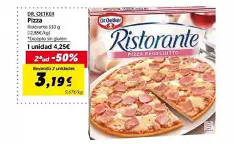 Hiper Usera 2a ud -50% dr. oetker pizza ristorante oferta