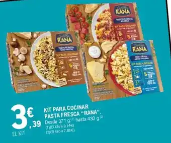 E.Leclerc "Rana" Kit Para Cocinar Pasta Fresca 371g oferta