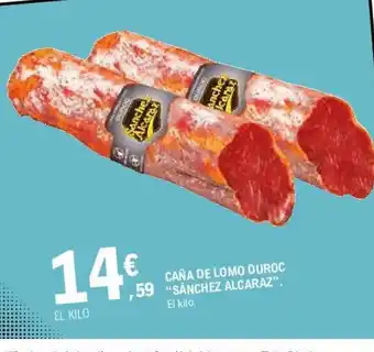 E.Leclerc "Sánchez Alcaraz" Caña De Lomo Duroc oferta