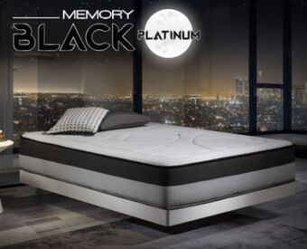 La Tienda Home Colchón memory black platinum de home oferta