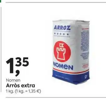 SPAR Fragadis Nomen Arròs Extra 1kg oferta