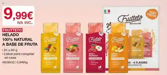 Costco Frutteto Helado 100% Natural A Base De Fruta oferta