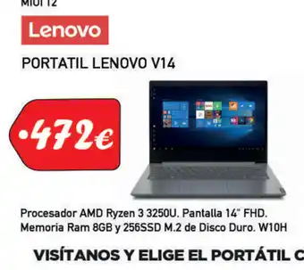 Microsshop Lenovo Portatil Lenovo V14 oferta