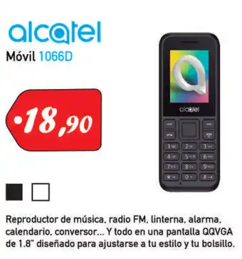 Microsshop Alcatel Móvil 1033D oferta