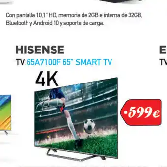 Microsshop Hisense TV 65A7100F 65" Smart TV oferta