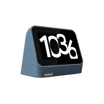 MediaMarkt Reloj despertador inteligente - lenovo smart clock 2, mediatek mt8167s, 1 gb ram, 8 gb flash, android 10, azul oferta