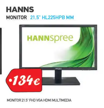 Microsshop Hanns Monitor 21.5" HL225HPB MM oferta