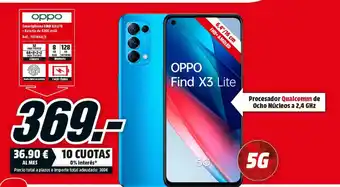 MediaMarkt Oppo Find x3 Lite oferta