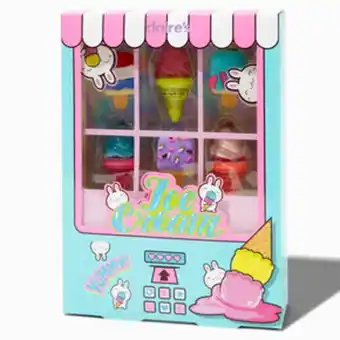 Claire's Ice cream machine lip gloss set (6 pack) oferta