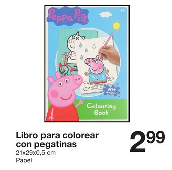 Zeeman Libro para colorear con pegatinas oferta