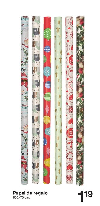 Zeeman Papel de regalo oferta