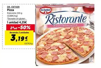 Hiper Usera Pizza DR. OETKER oferta