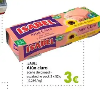 Hiper Usera Atún claro ISABEL oferta