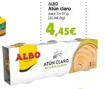 Hiper Usera Atún claro ALBO oferta