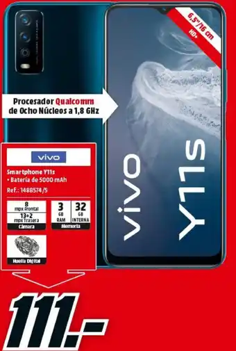 MediaMarkt Vivo Y11s oferta