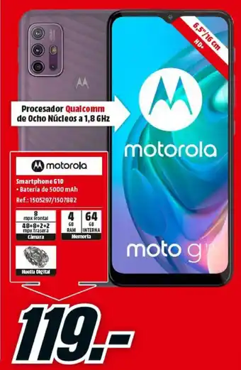 MediaMarkt Motorola Motog oferta