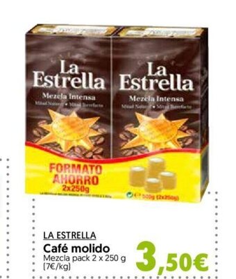 Hiper Usera La Estrella Cafe Molido oferta