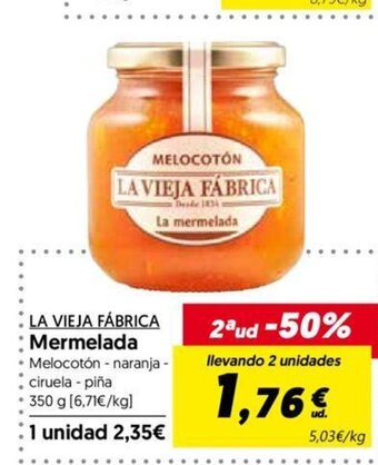 Hiper Usera La Vieja Fabrica Mermelada oferta