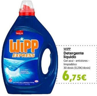 Hiper Usera Wipp Detergente Liquido oferta