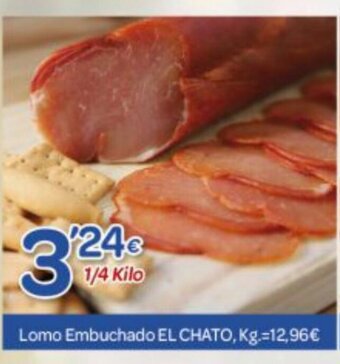 Alsara Supermercados Lomo Embuchado El Chato oferta