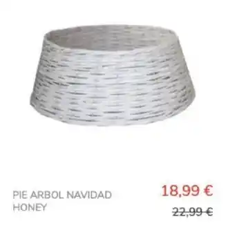 Conforama Pie Arbol Navidad Honey oferta