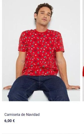 Kiabi Camiseta de Navidad oferta