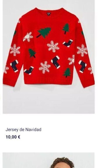 Kiabi Jersey de Navidad oferta