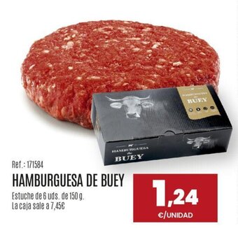 Makro Hamburguesa de Buey oferta