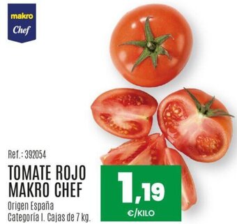 Makro Tomate Rojo Makro Chef oferta