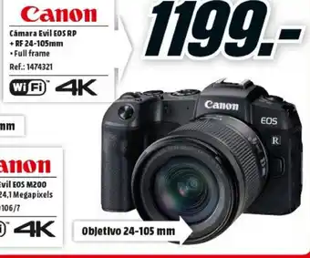 MediaMarkt Canon Cámara Evil EOS Rp oferta