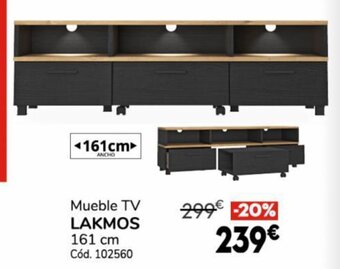 Conforama Mueble TV Lakmos oferta