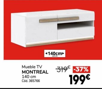 Conforama Mueble TV Montreal oferta