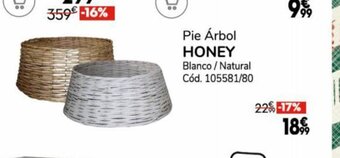 Conforama Pie Arbol Honey oferta