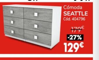 Conforama Cómoda Seattle oferta
