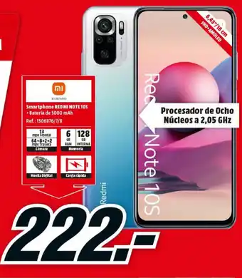 MediaMarkt Redmi Note 10s oferta
