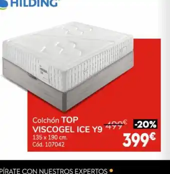 Conforama Colchón Top Viscogel Ice Y9 oferta