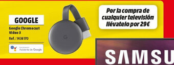 MediaMarkt Google Chromecast Video 3 oferta
