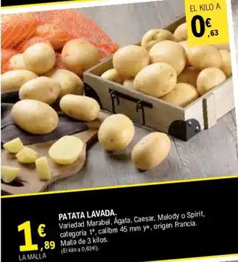 E.Leclerc Patata Lavada 3kg oferta