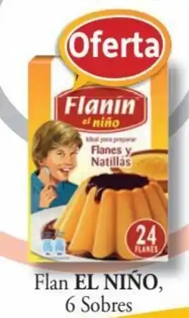 Cash Barea Flan El Niño 6 sobres oferta