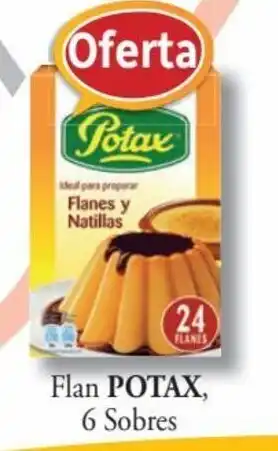 Cash Barea Flan Potax 6 sobres oferta