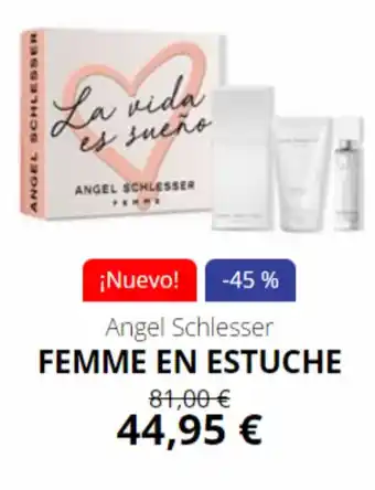 Perfumería Prieto Femme En Estuche oferta
