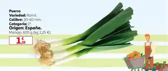 Alcampo Puerro 600g oferta