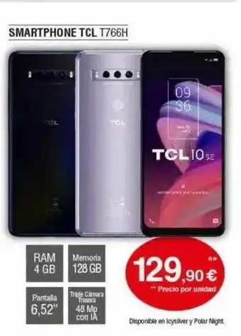 Milar Smartphone Tcl T766h oferta