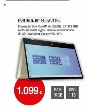 Milar Portátil Hp 14-dw11ns oferta