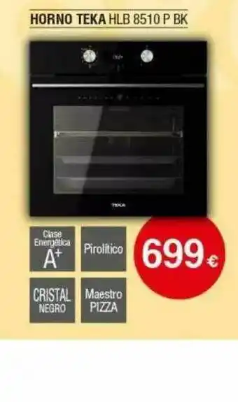 Milar Horno Teka Hlb 8510 P Bk oferta