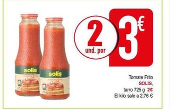 Masymas Tomate frito solis oferta