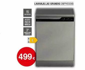 Milar Lavavajillas Grundig oferta