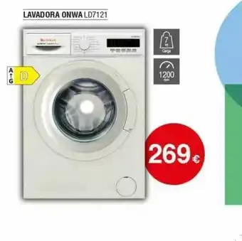Milar Lavadora Onwa LD7121 oferta